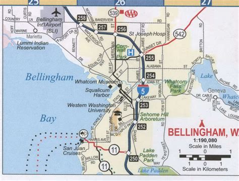 bellingham wa map